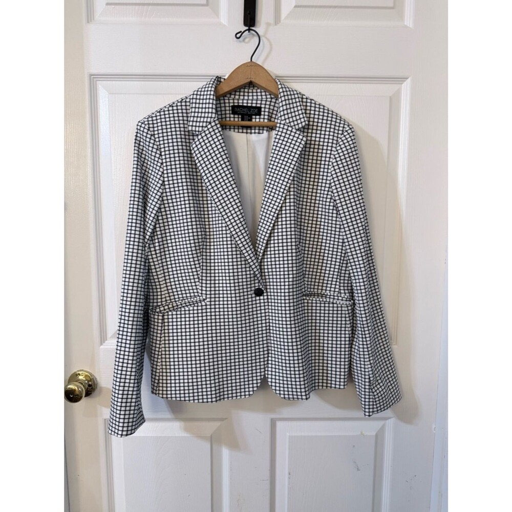 NWOT Rachel Zoe White & Black Jacket XL